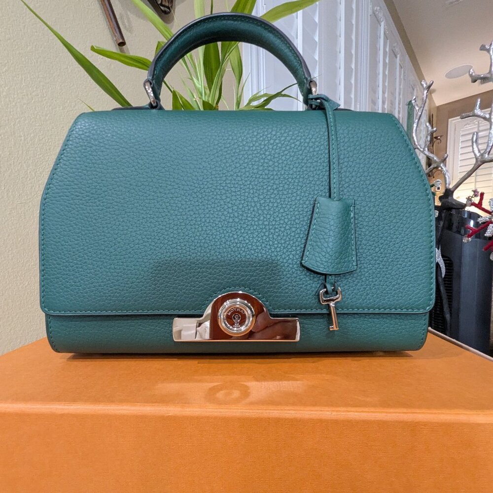 Moynat Rejane Taurrilon leather bag - size PM